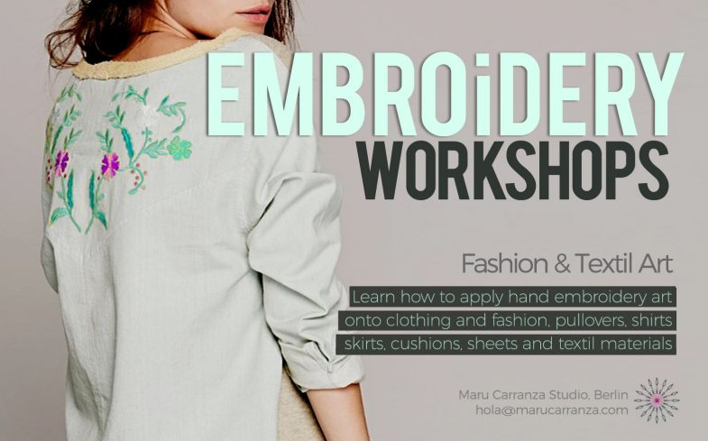 stickerei embroidery bordado workshop berlin madrid telaviv fashion clothes clothing