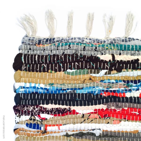 tapestry-alfombra-teppich-recycle-reciclar-alte-tshirt-baumwolle-cotton-weben-tejido-marucarranza-09- תל אביב רקמה