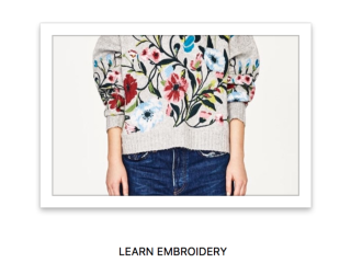 Curso de Bordado en Madrid. Embroidery Sticken Workshops. Handstickerei Kurse
