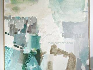 ABSTRACT PAINTING TOURQUOISE  2000